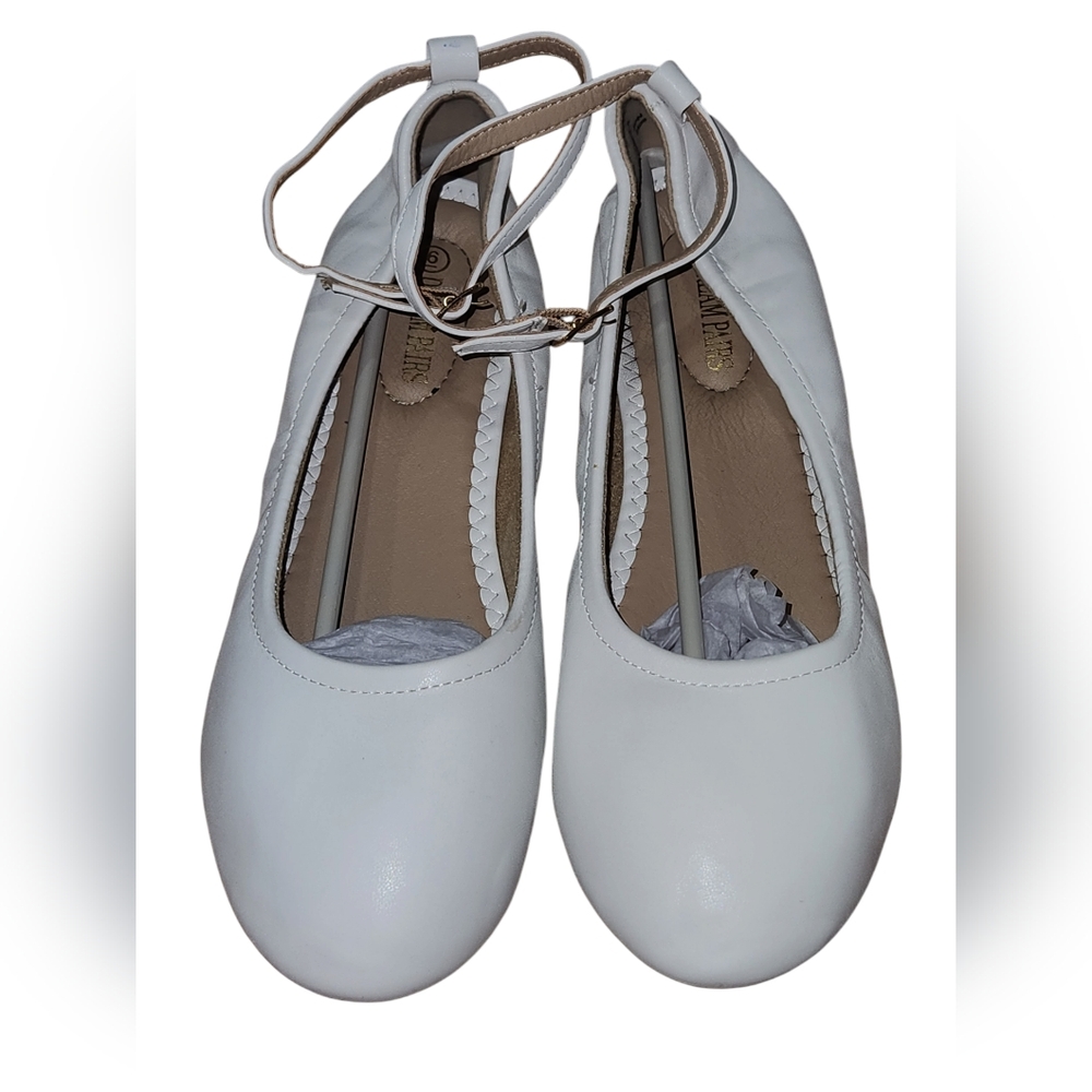 DREAM PAIRS Dress Shoes Girl's Ballerina Flat Ankle Strap Ballet Flats Big Kid 6